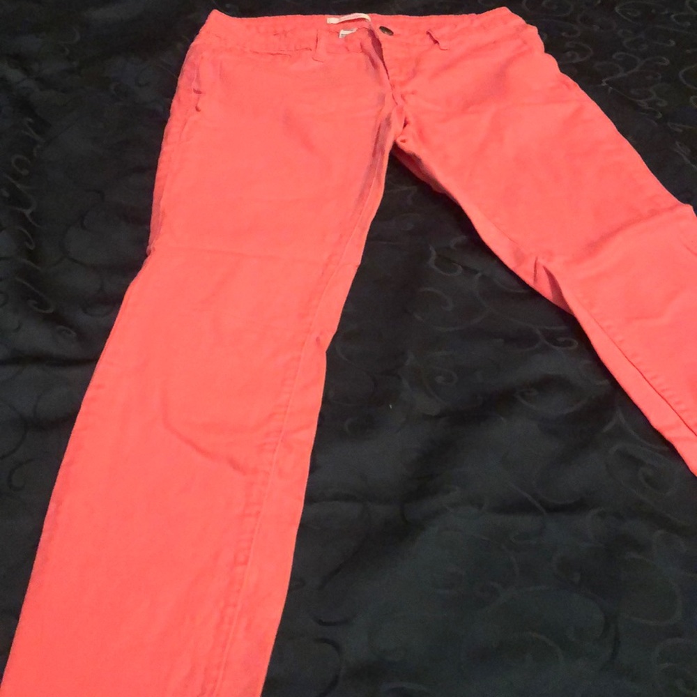Coral Skinny pants